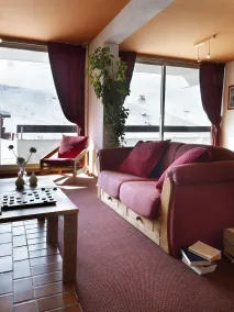 Abrineige Clubhotel Le Gypaète Val Thorens - Sitzecke in der Lobby