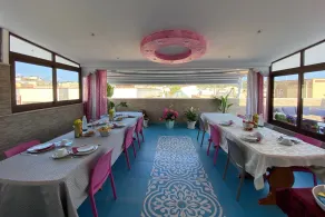 B&B Le Onde Del Mare - Frühstücksbereich