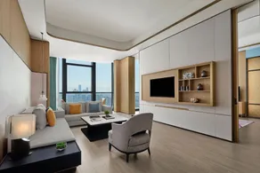 JW Marriott Hotel Xi'an Southwest - Ausblick vom Zimmer