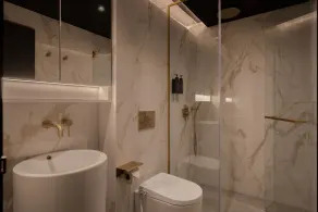 Cube Social Boutique Capsule Hotel at Boat Quay - Badezimmer