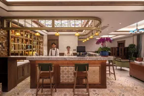 Nost algia S Hotel Shanghai Fudan University Wujiaochang Metro St ation - Reception