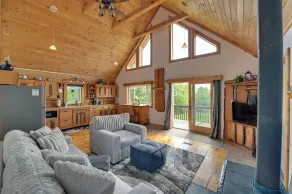 Hot Tub & Amazing Views! Family Catskills Cabin - Interiør