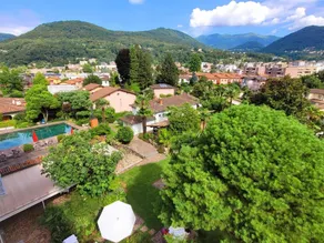 Villa Garni Gardenia - Ausblick vom Zimmer