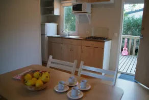 Camping Les Cigales - Privat køkken
