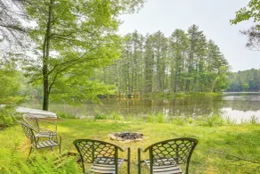 Waterfront Studio w/ Loft & Dock Near Narrowsburg! - Innvendig