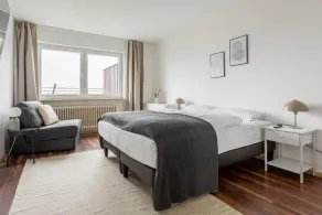 Global Living - Design Apartments I Terrace I Kitchen I Smart-TV I Parking space I München - Værelse