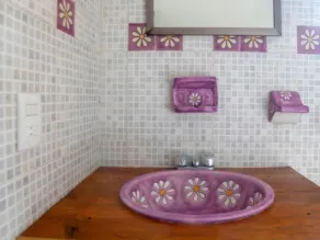 hotel Posada Jarritos - Badezimmer