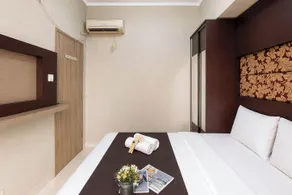Serene 2Br Apartment Newton Residence Bandung - Room