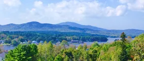Greenville Inn at Moosehead Lake - Ausblick vom Zimmer