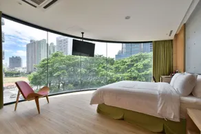 Hotel R14 - Vue de la chambre
