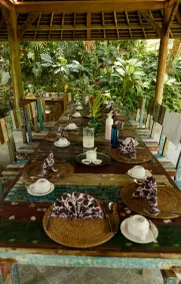 Villa Beji Indah - Restaurante