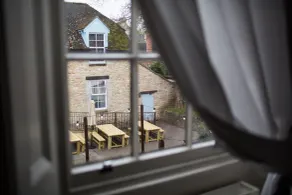 The Blue Boar - View from room