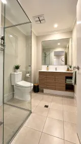 Stylish Perth Apartment with Balcony & Parking - Badeværelse
