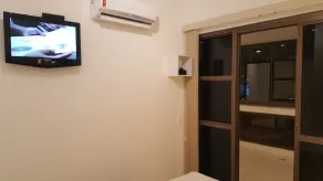 Flat no Posto 4 na Praia da Barra - Room