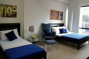 Food District Hostel - Ortigas Kapitolyo - Chambre