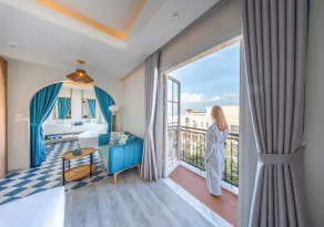 Solaro Hotel & Spa Phu Quoc - Sunset Town Seaview & Fireworks - Ausblick vom Zimmer