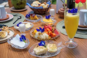  Villa Pantai Boutique Hotel Atins - Ristorante