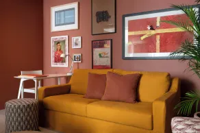 Vila Catarina Luxury Apartments - Sitzecke in der Lobby