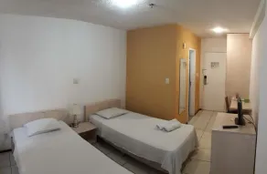 Silva Hospedagem FLAT BELLAGIO BEIRA MAR Apartamento por temporada - Camera