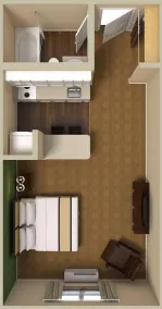 Extended Stay America Suites - Chicago - Itasca - Habitación