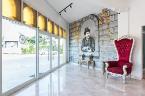 Oasis Hiso Hotel - Coin salon dans le hall