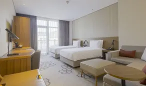 Hyatt Place Chongli - Ausblick vom Zimmer