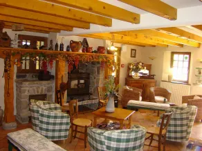 Hôtel La Grange Aux Marmottes - Lobby sitting area