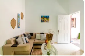Escape to Puerto Plata, Cozy 2BR Loft in Las Mercedes, 5 Min from Beaches - Living room