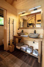 Les Lodges du Quercy - Bathroom