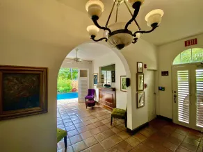 At Wind Chimes Boutique Hotel - Interior entrance