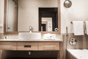 G'sund & Natur Hotel Die Wasnerin - Adults Only - Badezimmer