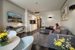 Apartosuites Jardines de Sabatini - Chambre