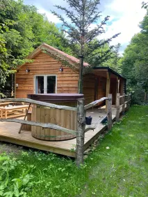 Hayne Barn Estate - Luxury Lodges - with private hot-tubs - The studio-loft is without hot-tub - Room