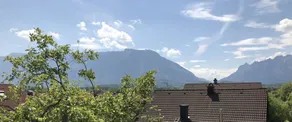 Ferienhaus Bauer in Piding - Udsigt fra værelset