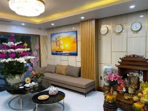 BaoTran Apartment & hotel - Zona de estar del vestíbulo