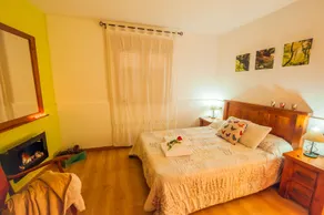 Rural House With Jacuzzi and Fireplace in the Room for 2 People - Værelse