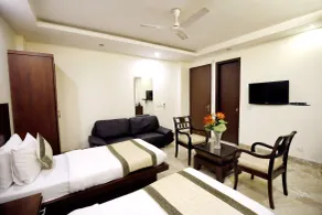 Hotel Paradise Inn - Karol Bagh, New Delhi - Vista do quarto