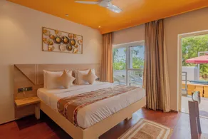 Alaya Stays Gracias Retreat near Ashvem Beach 3 minutes Walk From The Beach - Room