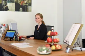 Hotel im Schlosspark - Rezeption