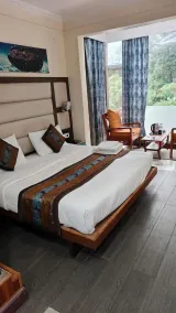 Hotel Aroma Nainital In house parking - View from room