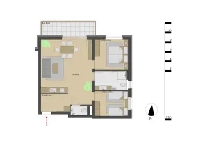 Echt Woods Appartements - Quarto