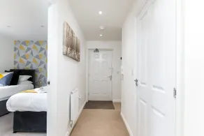 Hertford Serviced Apartments - Interior entrance