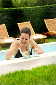 Hôtel Demeure de Flore Lacabarède - Piscine