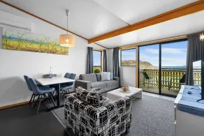 Stanley Seaview Inn - Ausblick vom Zimmer
