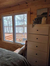 Ferienhaus mit Grill | Seeblick - Zimmer