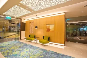 Ambassador Transit Lounge Terminal 2 - Interior entrance