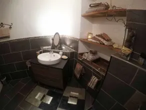 Ferienwohnung Blütentraum - Casa de banho