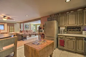 Lakefront Deer River Apt w/ Dock, Fire Pit & Patio - Interior