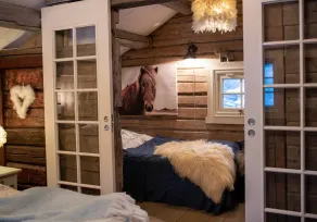 Cozy Cabin Retreat in Scenic Valley, E6 South of Trondheim - Værelse