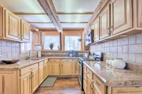 Spacious Duck Creek Village Cabin w/ Hot Tub! - Interior